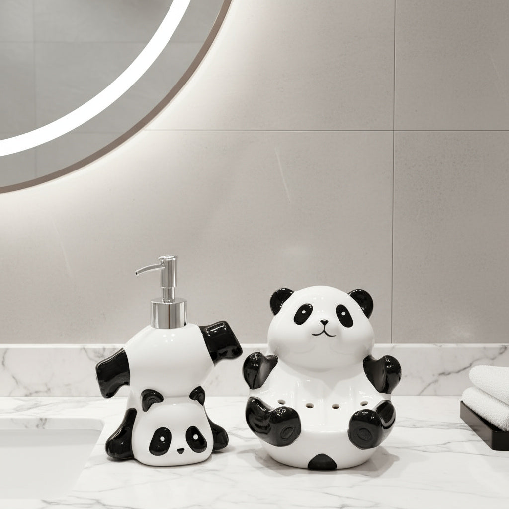 Skanto | Fleksibel Panda Såpedispenser