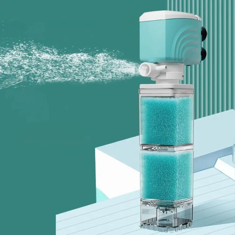 Skanto | 5-i-1 akvariefilter system for krystalklart vann