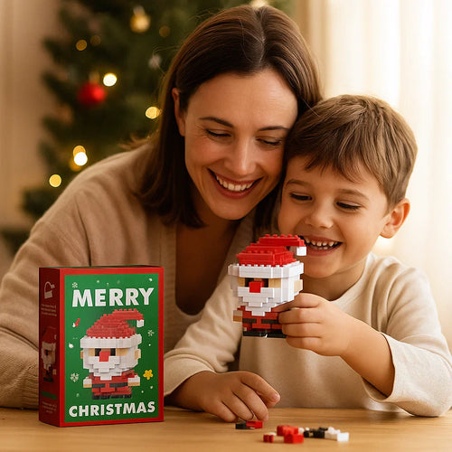 Skanto | Kreative Byggekloss Julefigurer - Moro for Hele Familien
