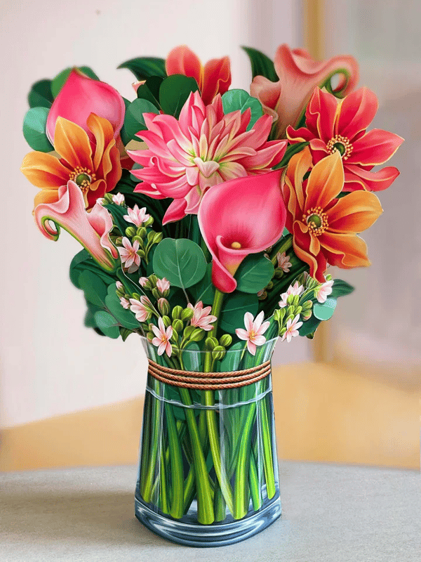 Skanto | Plast Pop-up Blomster | Incl. Gratis Gavekort - Fair