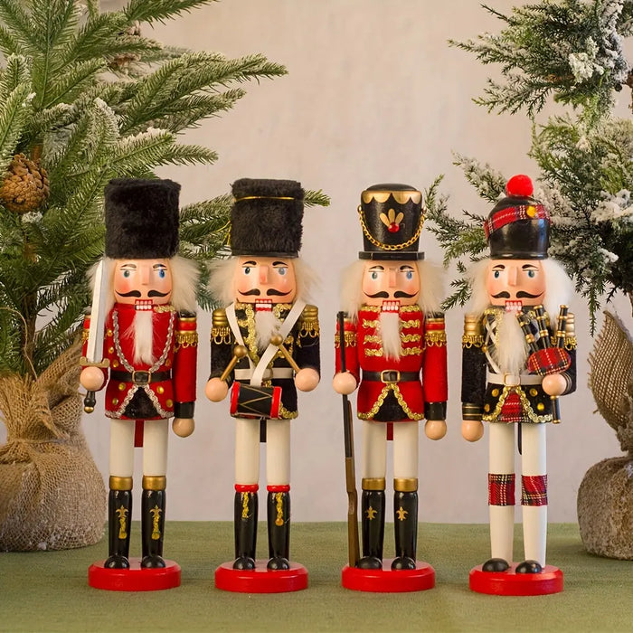 Skanto | NussknackerJoy - Tre Nussknacker Soldatfigur for tidløs julemagisk
