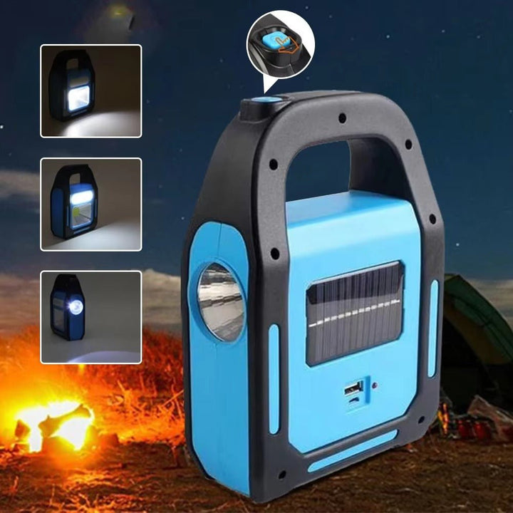 Skanto | VoltLamp - USB oppladbar campinglampe - bærbar LED og nødlader