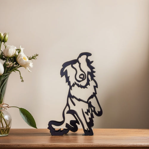 Skanto | Artipaws Abstrakt Hundeskulptur | Moderne design | Høy kvalitet kunstfigur | For hylle & bord