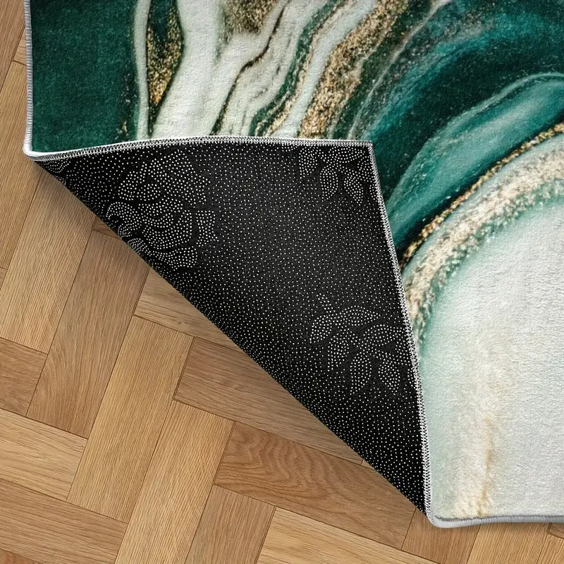 Skanto | Område teppe Moderne Abstrakt Marmor Polyester