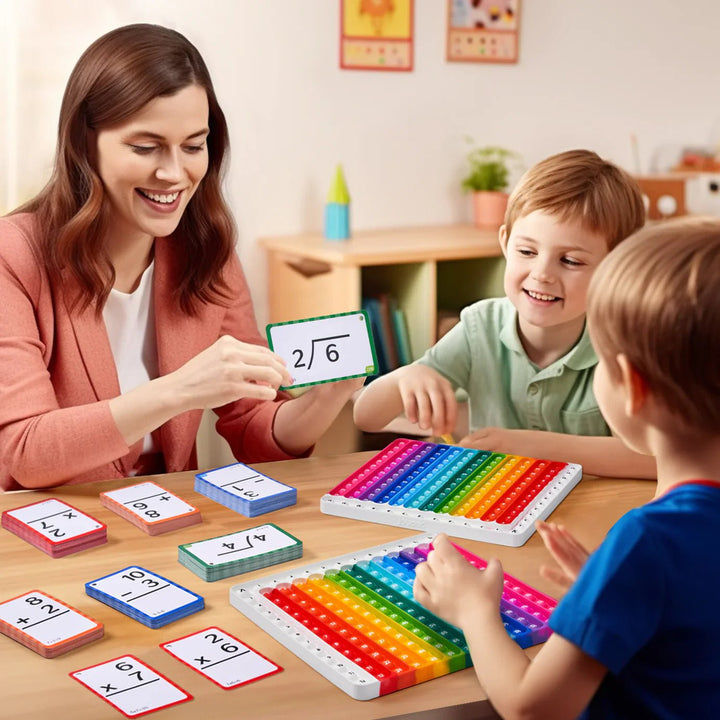 Skanto | Matematiske Flashcards og Pop Fidget Diagram