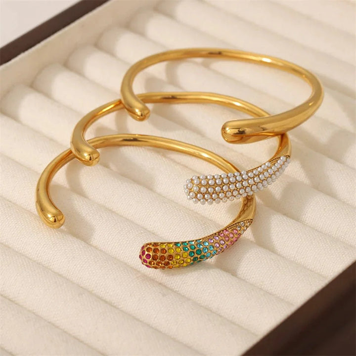 Skanto | Aksonert Klassisk Bangle Cuff Armbånd