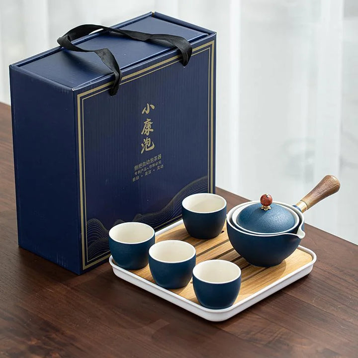 Skanto | Gongfu Tesett laget av porselen - Tidøs eleganse, perfekt te