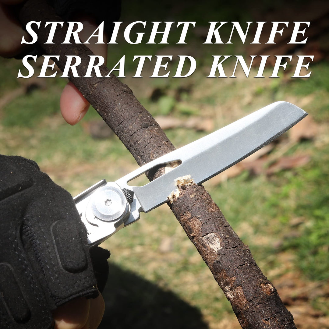 Skanto | Multitool Pocket Selvlåsende Allsidig Sammenleggbart Kniv