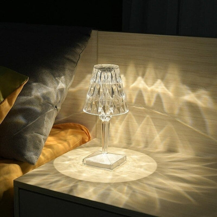 Frendorf | Akryl Krystall Bordlampe - LuxeGlow