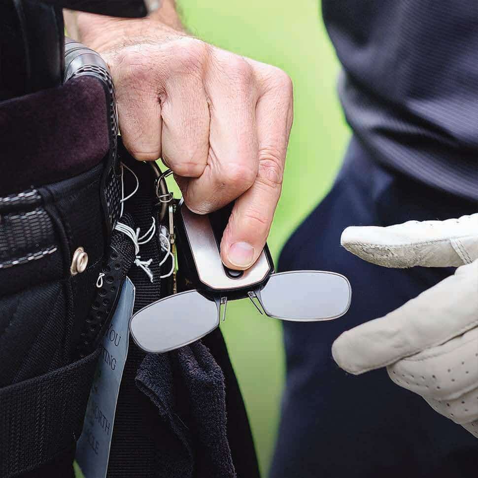 Nøkkelring Leserbriller – Ultradynamiske Sammenleggbare Leserbriller med Etui | Skanto