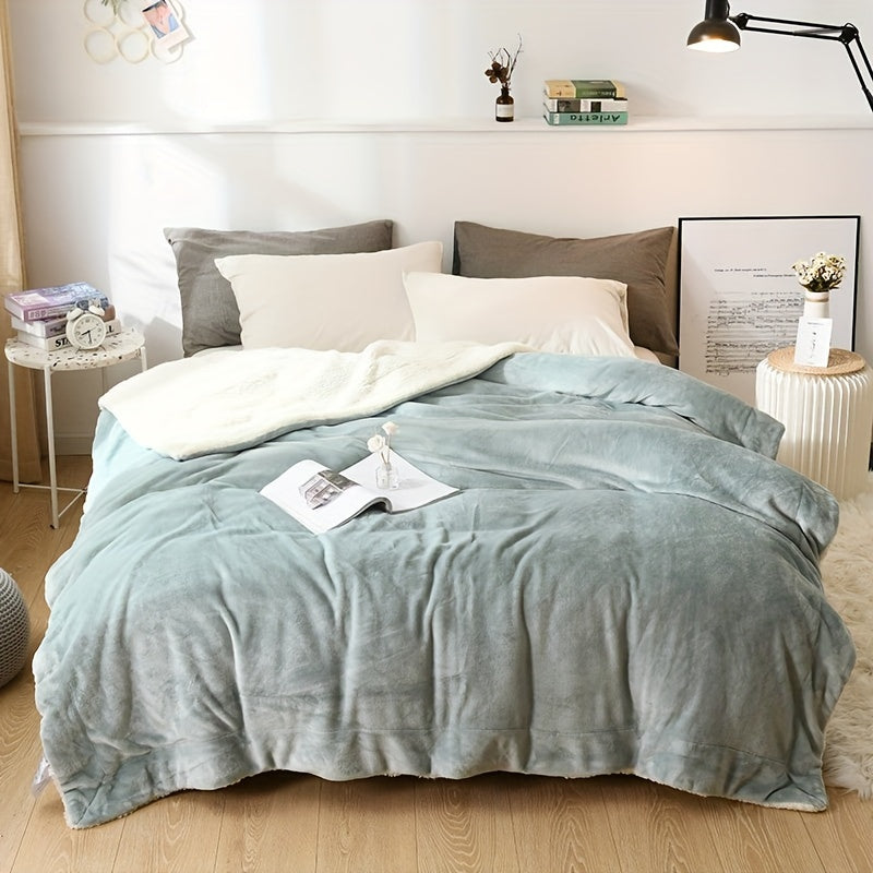 LuxeFlannel – Dobbelt-sidig Sherpa Teppe for Ultimat Komfort Skanto
