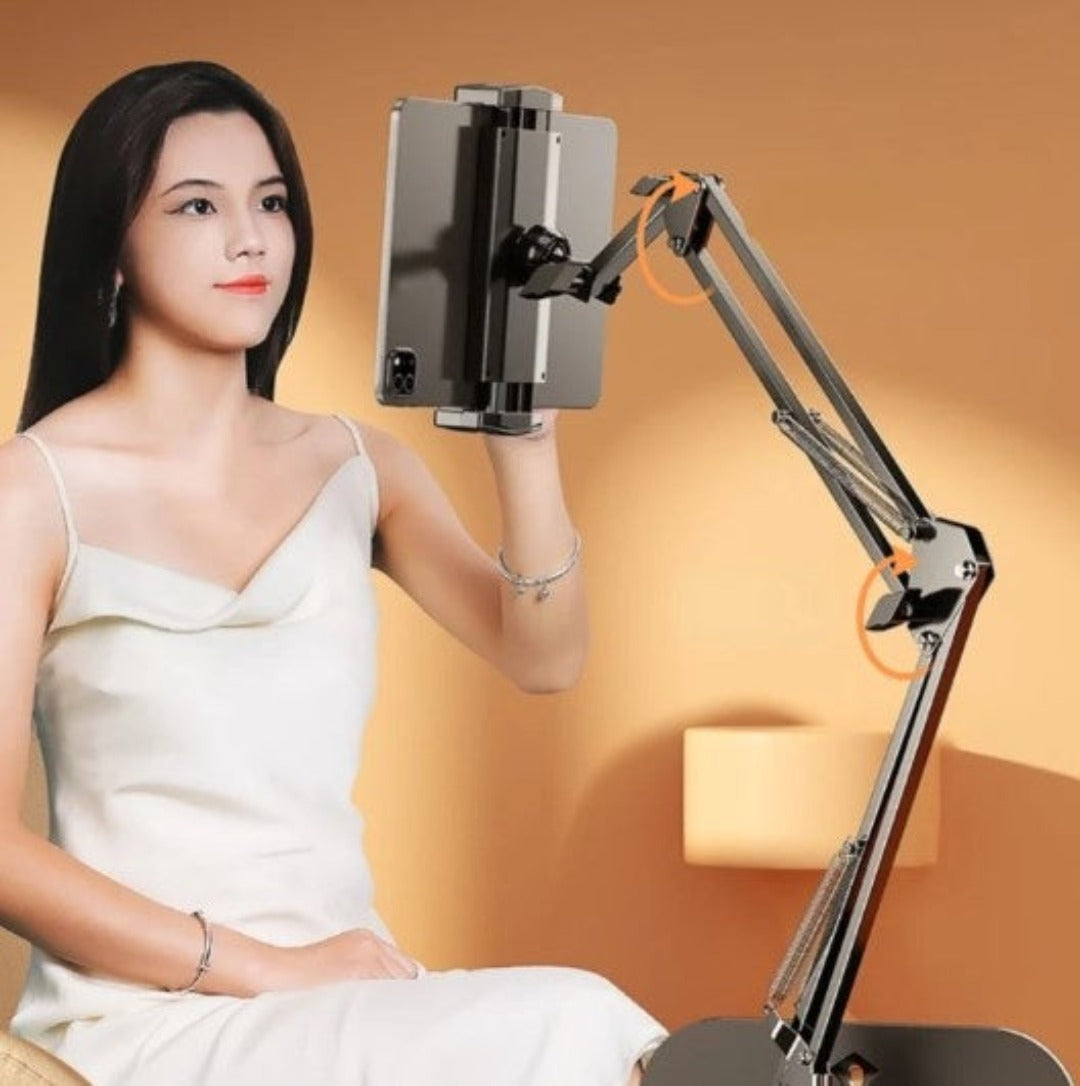 Skanto | Royaleva BedMate 360° Roterende Enhetsholder - Håndfri Mobil- og Nettbrettstativ