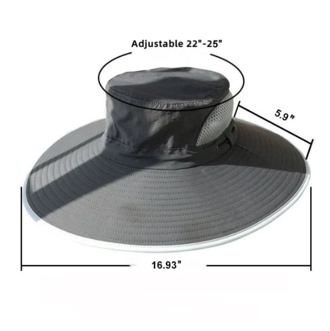Solar Fan Fiskerhatt - Solenergi & USB-lading | Skanto