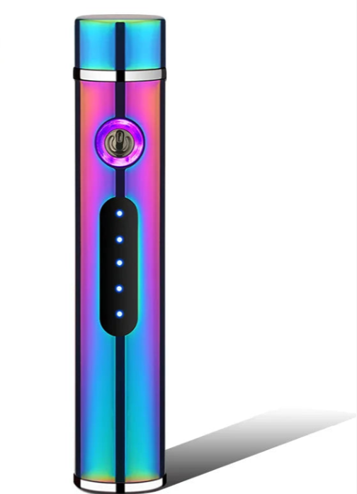 Skanto | Voltrino Sylinder USB-tenner | Dobbelbue-teknologi | Oppladbar & vindbestandig | Edelmetallhus for menn
