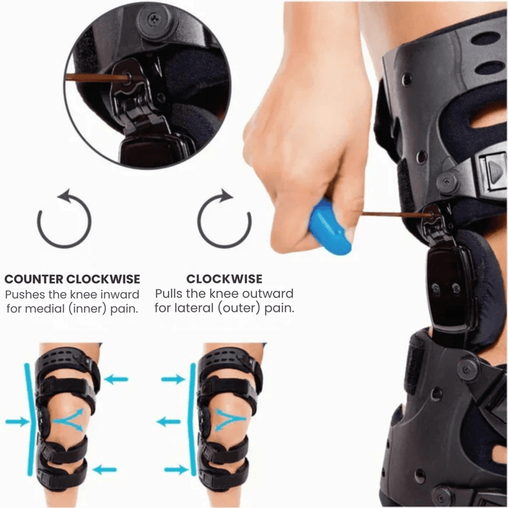 Skanto | StepSure – Justerbar kneklips for stabilitet og smertelindring