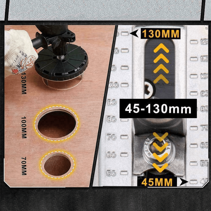 Skanto | DiaMaster Multi – Trident Blade Hole Cutter for Plastic and Aluminum