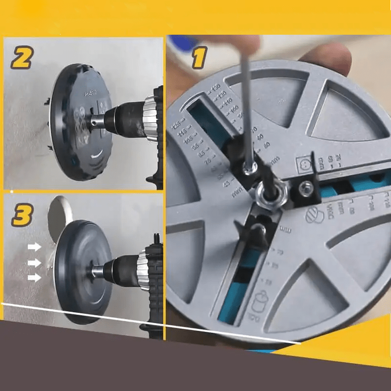 Skanto | DiaMaster Multi – Trident Blade Hole Cutter for Plastic and Aluminum