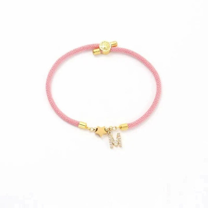 Skanto | Justerbar Form Bokstav Initial Armbånd