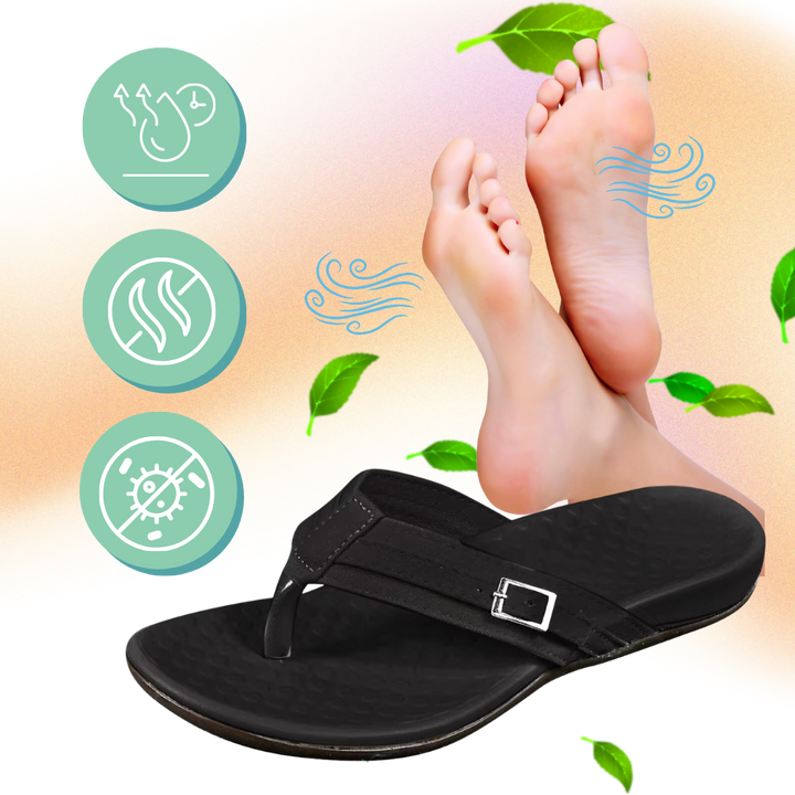 Ortopediske sandaler med justerbare remmer
