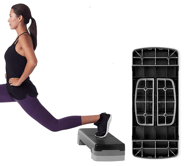 Skanto | Justerbar FitStep – Justerbar Fitness Step for Sikker & Allsidig Hjemmetrening