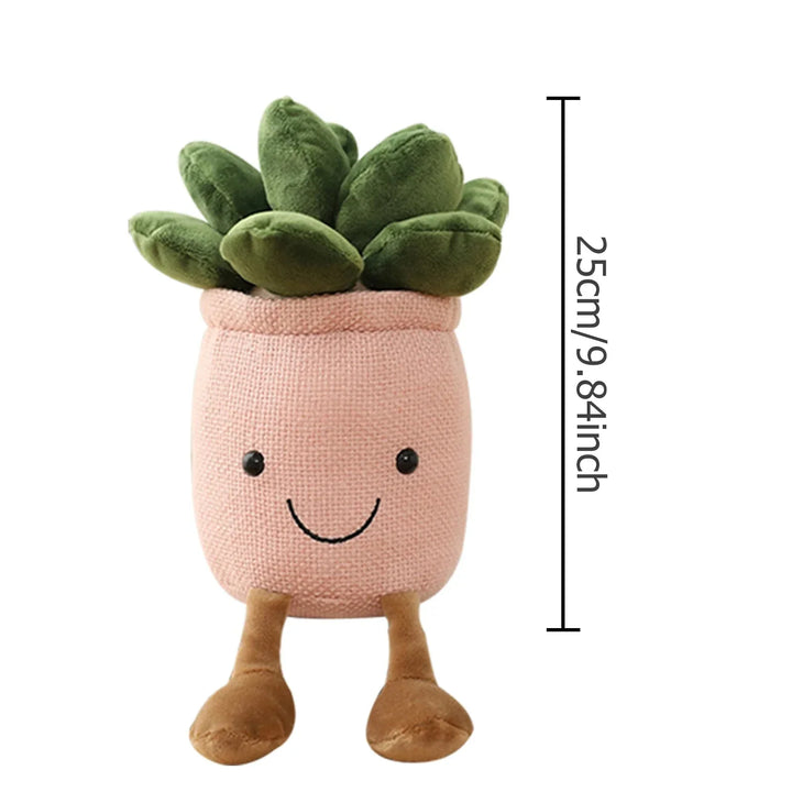 Skanto | Søt Saftig Plash Putekappe: Myk, Koseplante Dekorasjon