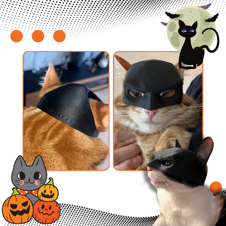 Bedårende Batman-Kattemaske