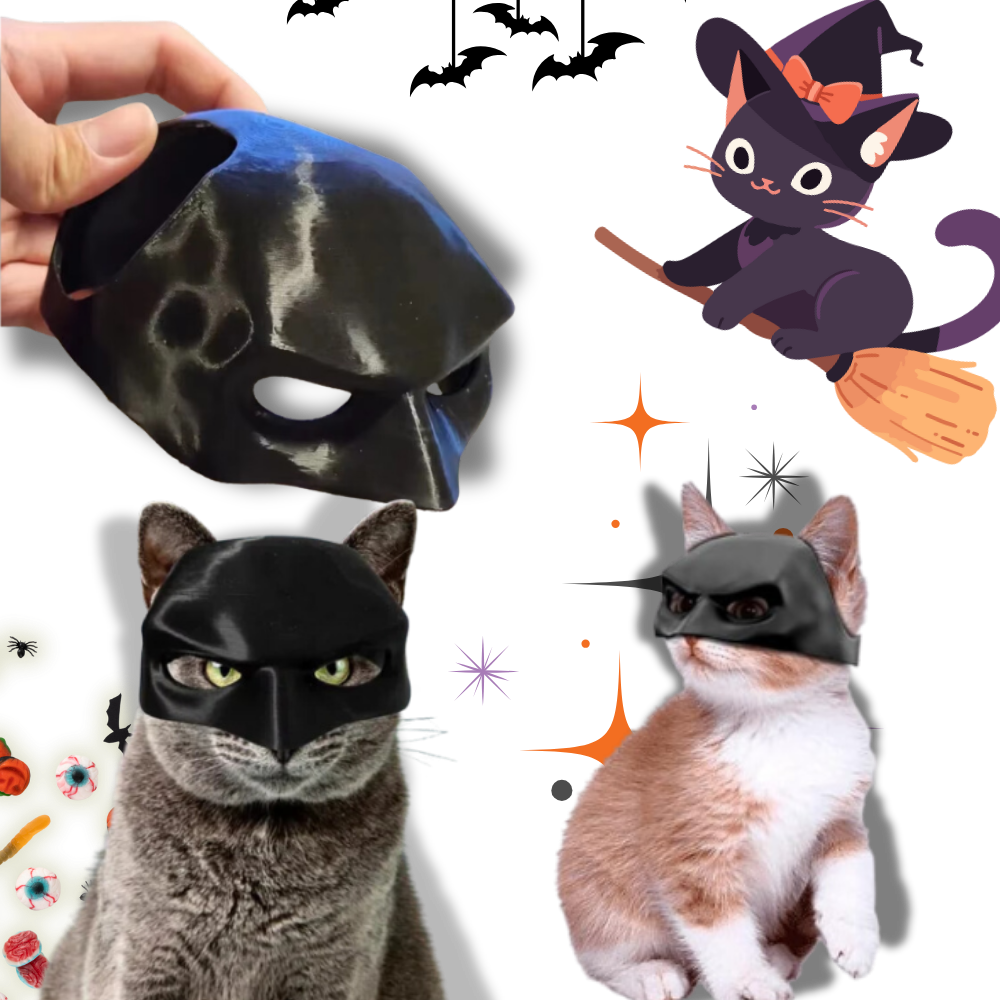 Bedårende Batman-Kattemaske