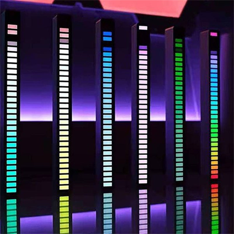 Lydaktivert RGB lyslist trådløs | Skanto
