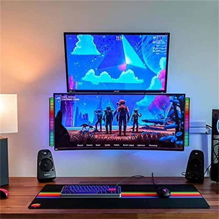 Skanto | Trådløs Lydaktivert RGB Lyslist