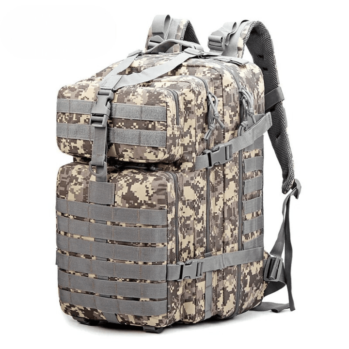 Skanto | ADVENTUREPACK – Vanntett 50L taktisk ryggsekk for reise og friluftsliv
