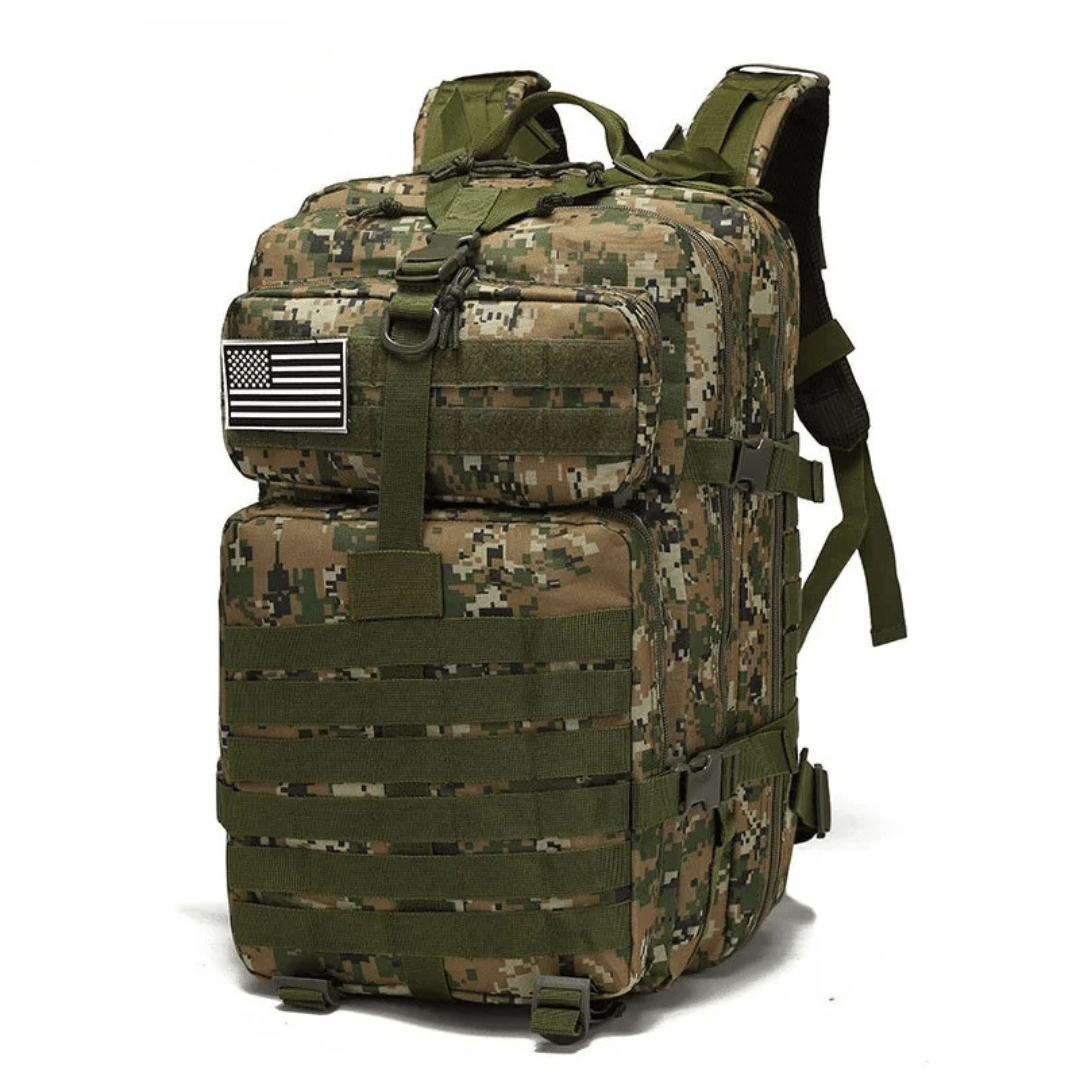 ADVENTUREPAKK – Wasserdichter 50-Liter-Taktikrucksekk for Reisen og Outdoor-Aktivitäten