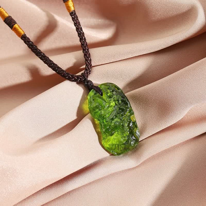 Skanto | Rensende Grønn Moldavite Smykke - Alina