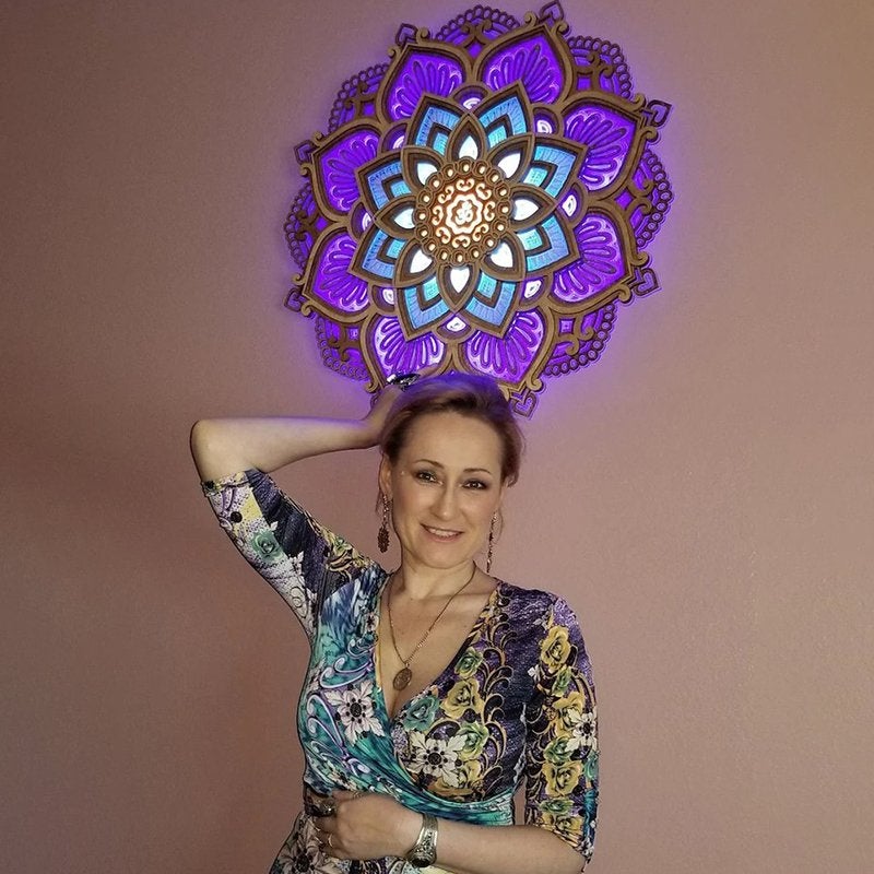 Skanto | Mandala Yoga Rom Nattlys LED