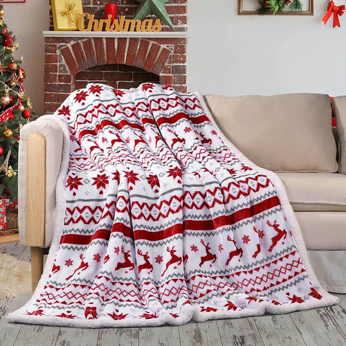 Skanto | Flanell Juleteppe Dobbeltlag