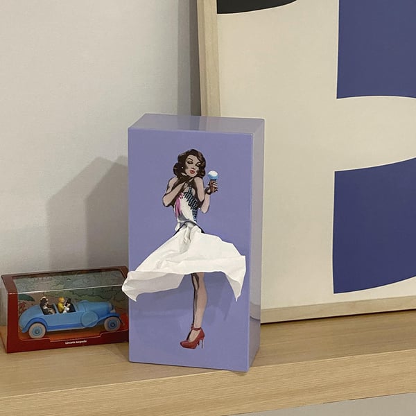 Skanto | AEROBOX – Flygende Rock Vevdispenser for Lekent Hjemmedekor