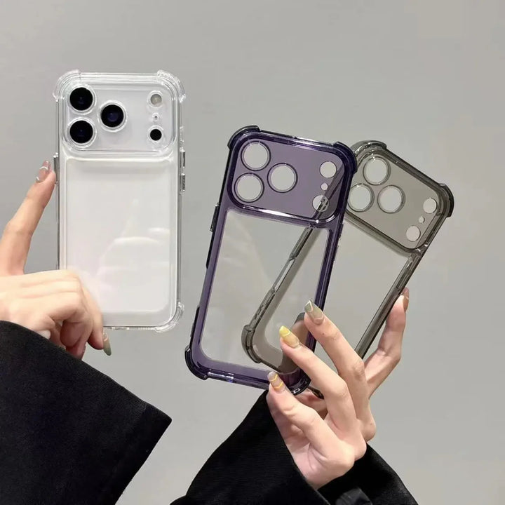 Skanto | AeroGuard – Støtsikker Gjennomsiktig Beskyttelsesdeksel for iPhone 11-17