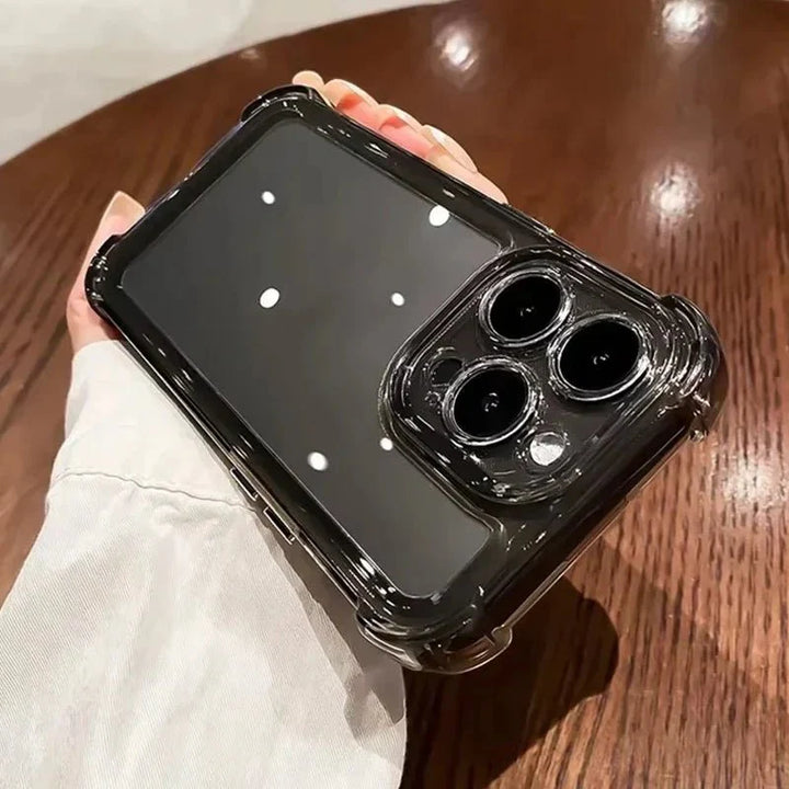 Skanto | AeroGuard – Støtsikker Gjennomsiktig Beskyttelsesdeksel for iPhone 11-17