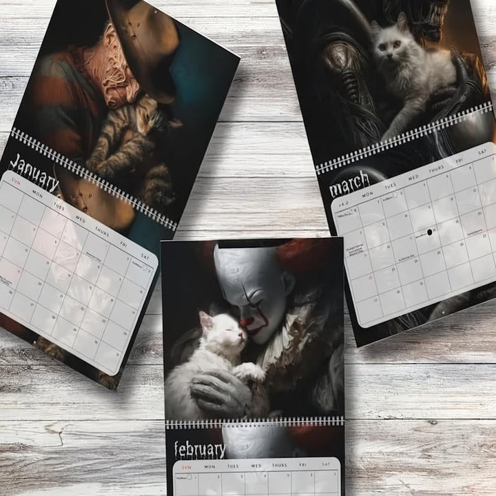 Skanto | Horror Cat Veggkalender
