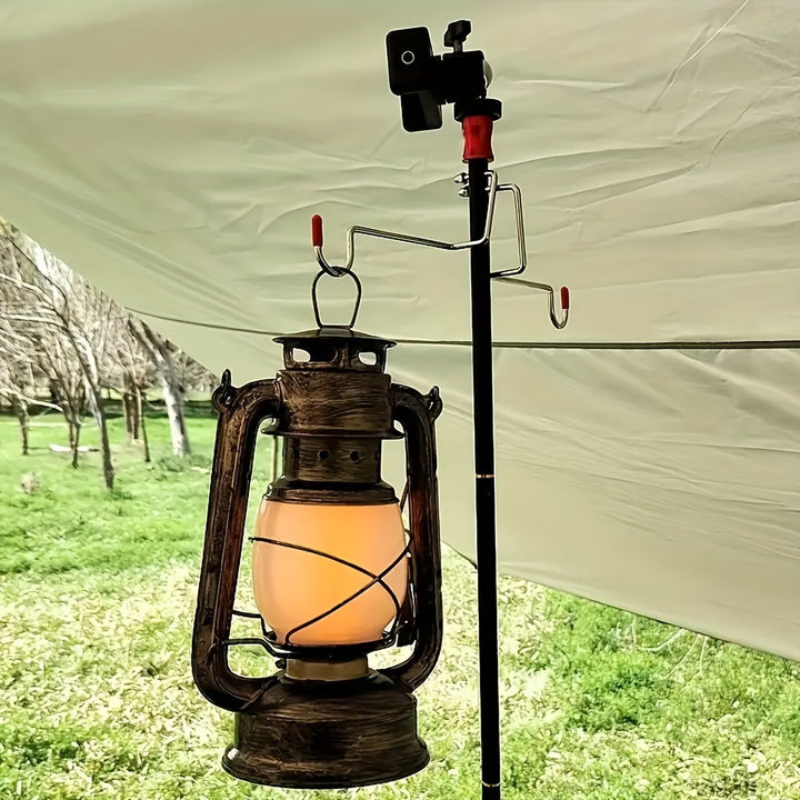 RetroGlow Lantern – Vintage LED Lantern med Flamme Lys Effekt | Skanto