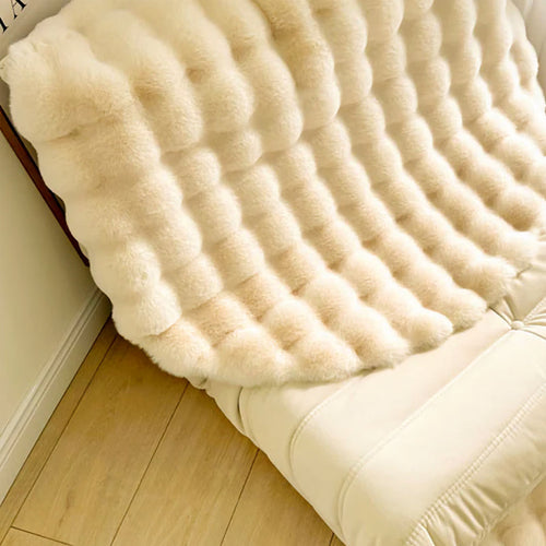 Skanto | Nordisk Rund Plush Gulvmatte