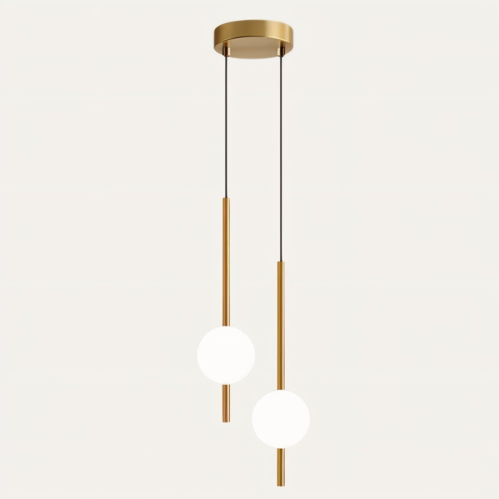 Skanto | LED Pendant Light Fixture - Moderne design med justerbar høyde - Ideell for kjøkkenøy og spisestue belysning