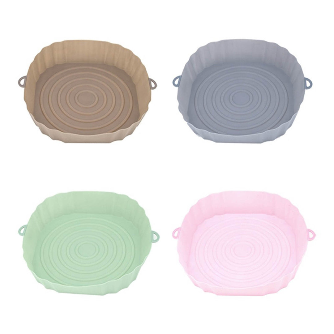 Luftfrityr Bakebrett Silikonpott Nonstick Luftfrityr Bakeform | Skanto