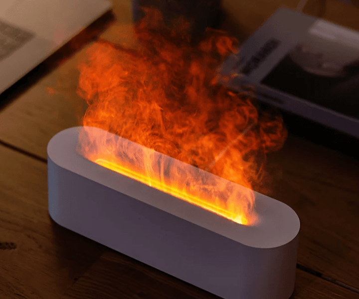 Skanto | Flamme Effekt Luftfukter og Aromaterapi Diffuser