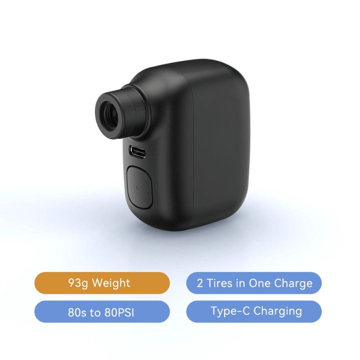 Skanto | AIRCYCLE – Bærbar batteridrevet sykkelpumpe med 100PSI for alle ventiler