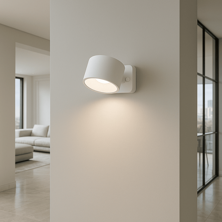 Skanto | ZENLAMP – Trådlamp 360° Rotasjon LED Lampe for Fleksibel Belysning