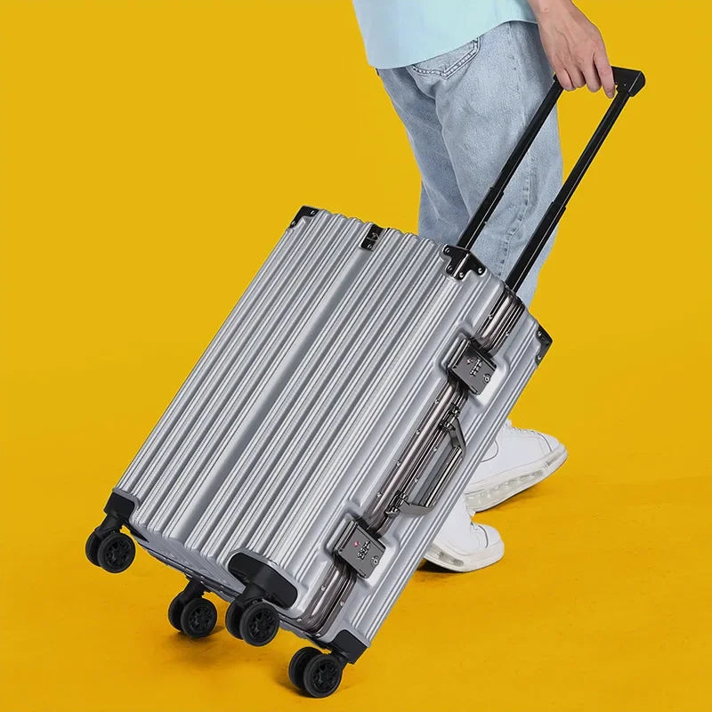 Aluminium ramme hard skall koffert – Genève | Skanto