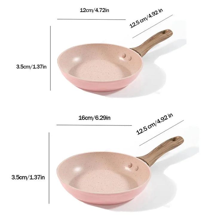 Aluminium Non-stick Medisinsk Stein Stekepanne Kjøkkengryte Kjøkkenutstyr | Skanto