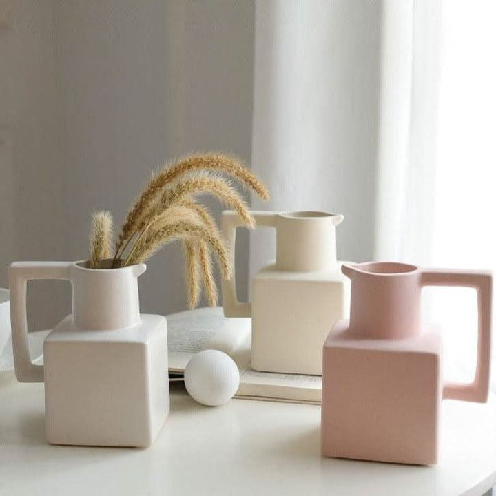 Skanto | AMALVIA – Elegant keramikk vase i middelhavsstil
