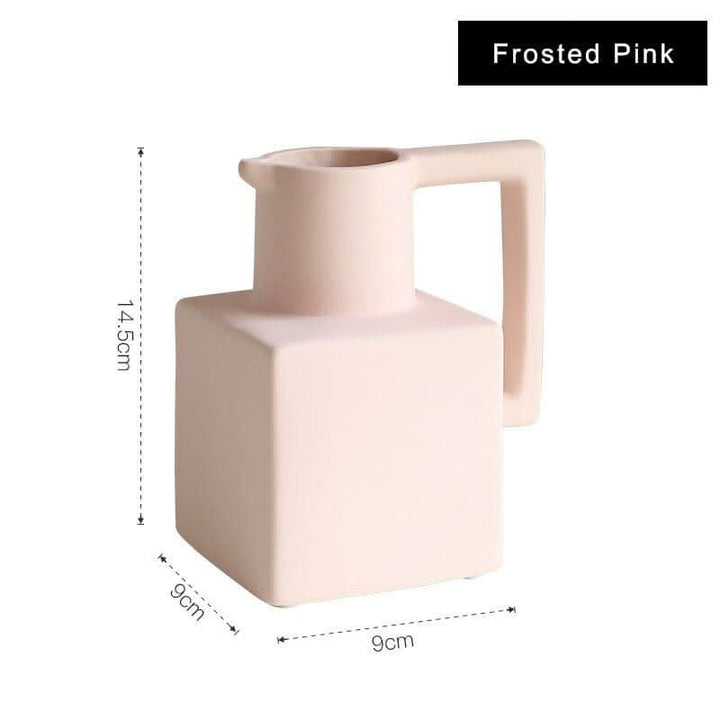 Skanto | AMALVIA – Elegant keramikk vase i middelhavsstil