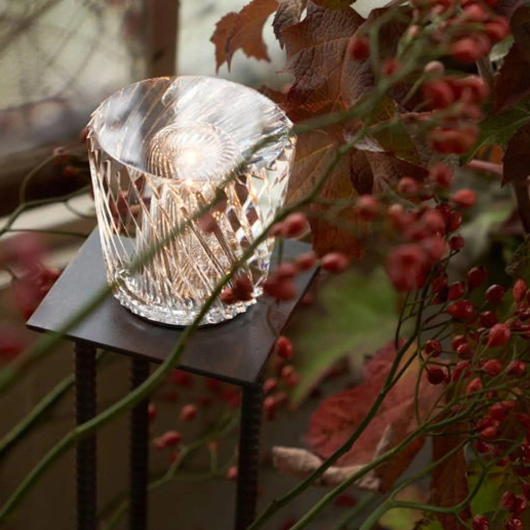 Skanto | Lampe - Luksus Diamant Krystall LED Oppladbar Bordlampe